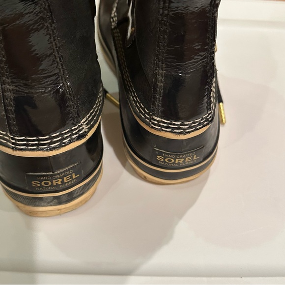 Sorel Joan Of Arctic Tall Boots Black Waterproof NL2392-010 Women's Size 8 US - Picture 5 of 16